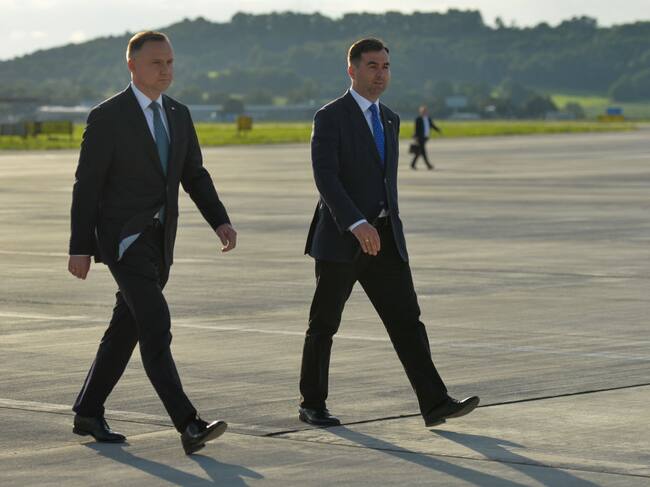 Blazej Spychalski y Andrzej Duda