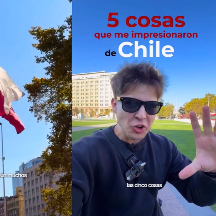 Extranjero vino a Chile, dijo que Santiago era como Europa y destacó 5 cosas que no todos valoran: “A otro nivel”