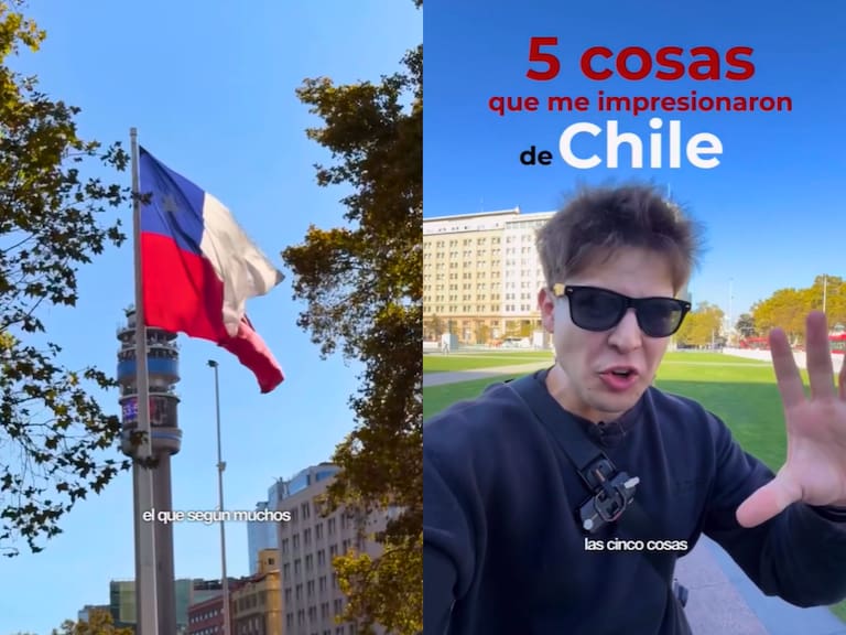 Extranjero vino a Chile, dijo que Santiago era como Europa y destacó 5 cosas que no todos valoran: “A otro nivel”