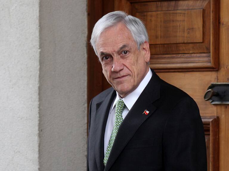 Presidente Sebastian Piñera en La Moneda