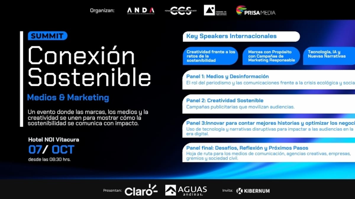 Primer Summit “Conexión Sostenible, Medios y Marketing”: el encuentro donde se debatirán los desafíos del marketing, la publicidad y la comunicación