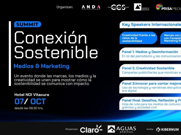 Primer Summit “Conexión Sostenible, Medios y Marketing”: el encuentro donde se debatirán los desafíos del marketing, la publicidad y la comunicación