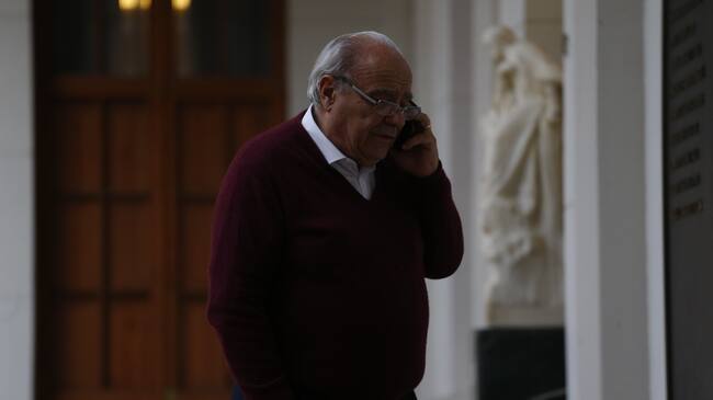 25 de Abril de 2016/SANTIAGORoberto Fantuzzi durante la sesin del Consejo de Observadores del Proceso Constituyente. Realizada en la casa central de la Universidad de Chile.
FOTO: PABLO VERA LISPERGUER/AGENCIAUNO