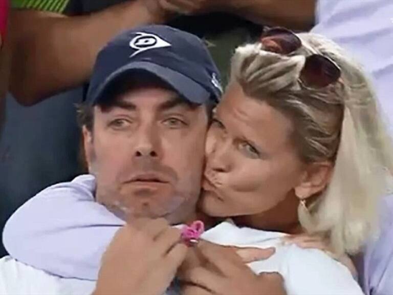 El espontáneo y cariñoso gesto de la mamá de Thiem con Massú tras el triunfo ante Nadal en Australia
