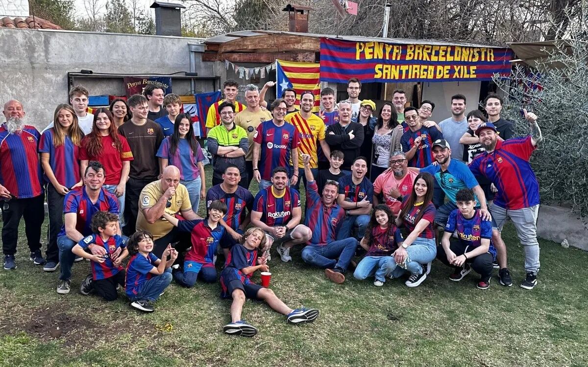 FC Barcelona reconoce como "oficial' la primera 'Penya Barcelonista' en Chile | Cedida