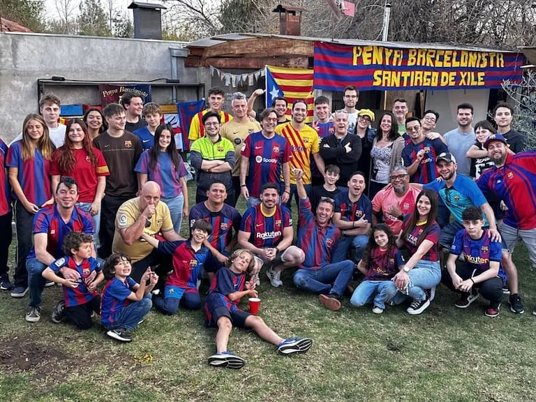 FC Barcelona reconoce como "oficial' la primera 'Penya Barcelonista' en Chile | Cedida