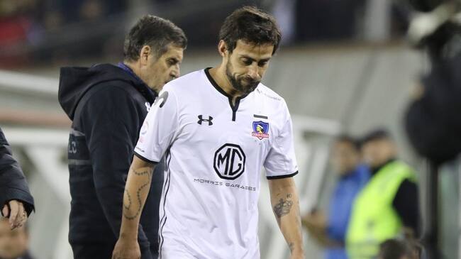 25 DE MAYO DE 2019/SANTIAGOJorge Valdivia, sale lesionado durante el partido valido por la fecha 14 del Campeonato Nacional AFP PlanVital 2019, entre Colo Colo vs Audax Italiano , disputado en el Estadio Monumental.
FOTO: RODRIGO SAENZ/AGENCIAUNO