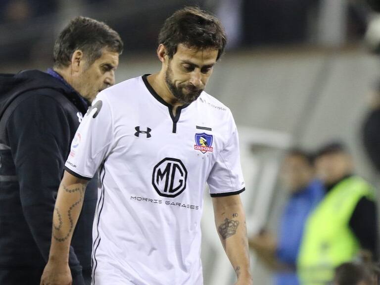 25 DE MAYO DE 2019/SANTIAGOJorge Valdivia, sale lesionado durante el partido valido por la fecha 14 del Campeonato Nacional AFP PlanVital 2019, entre Colo Colo vs Audax Italiano , disputado en el Estadio Monumental.
FOTO: RODRIGO SAENZ/AGENCIAUNO