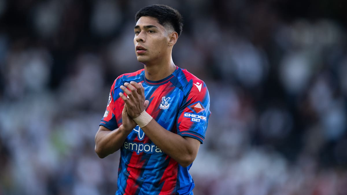 Continua el calvario de Darío Osorio en el Crystal Palace