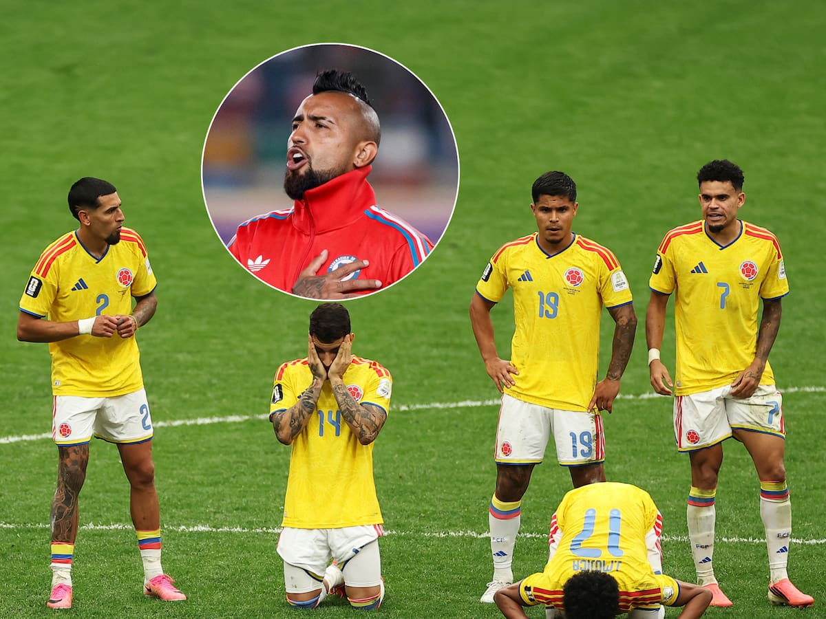 Lo compararon con Arturo Vidal: crack de Colombia se hace viral por sus dichos tras ser eliminado del Mundial 2026