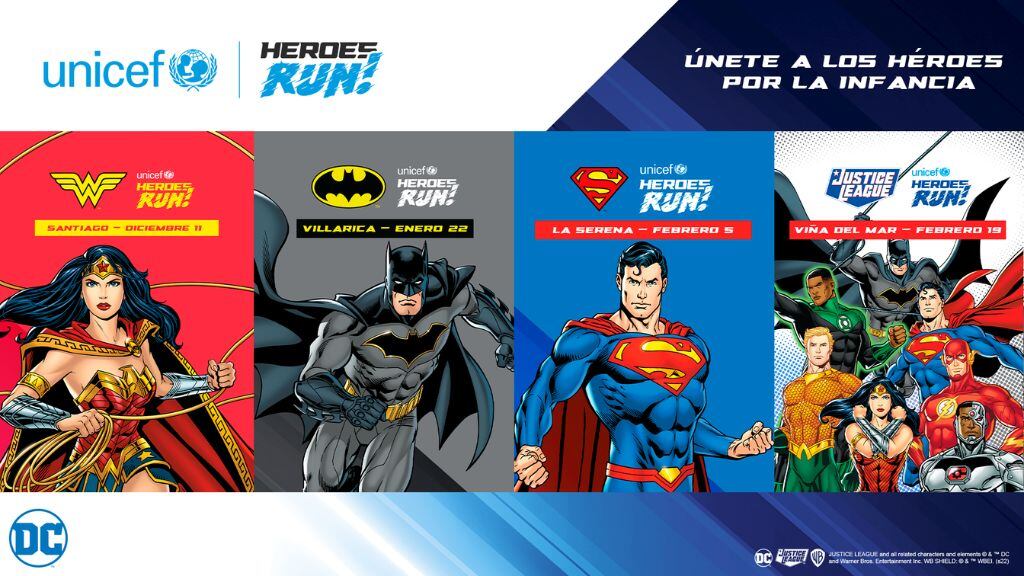 corrida UNICEF Heroes Run