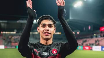 FC Midtjylland celebró retorno de Darío Osorio al equipo tras su participación en la Copa América