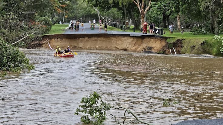 Australia: personas aisladas producto de graves las inundaciones