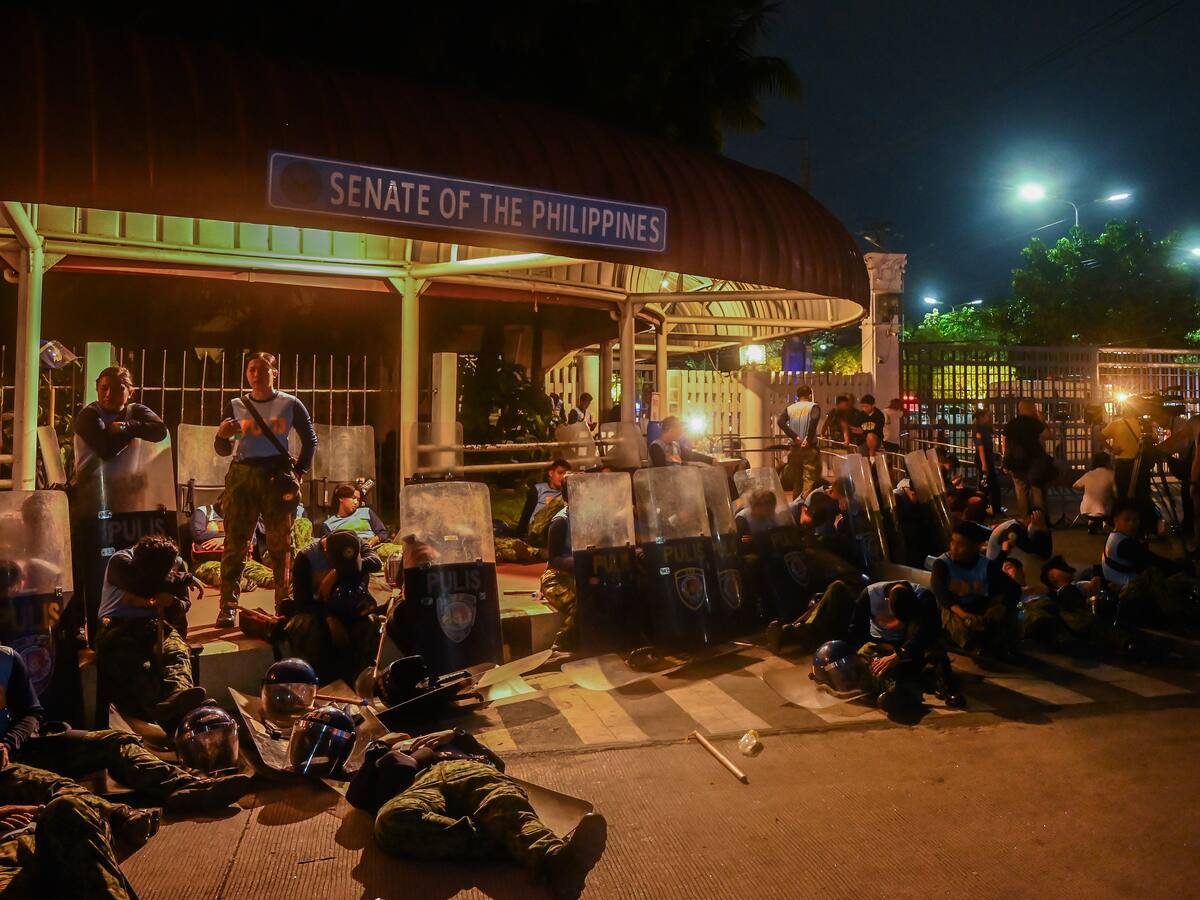 Caos en el Senado de Filipinas: reportan disparos en operativo para detener a senador acusado de crímenes de lesa humanidad