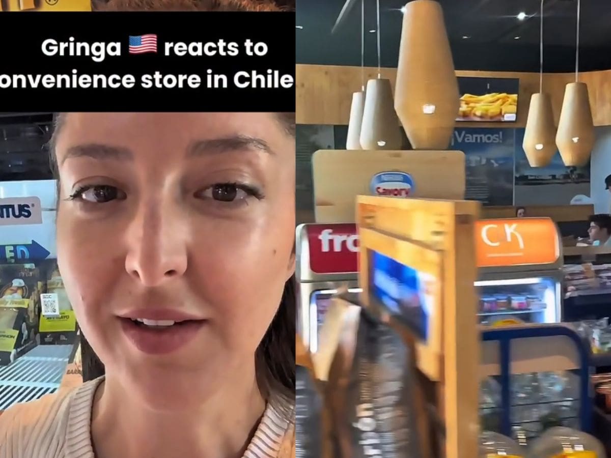 “Gringa” sorprende por su reacción a los minimarket del país: “Por esta razón sigo diciendo que Chile es el súper primer mundo...”