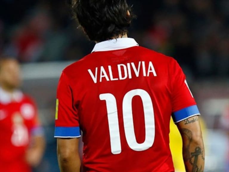 La triste selfie del Mago Valdivia en pleno partido de Chile