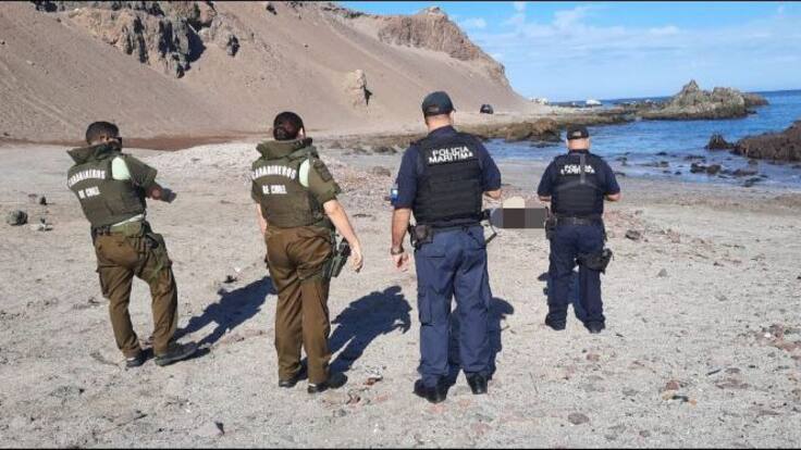 encuentran cadaver en plata Blanca de Iquique