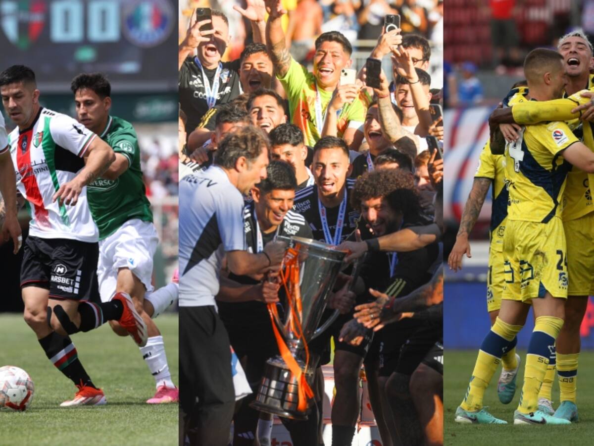 Cupos casi listos: estos son los equipos chilenos que jugarán la Copa Libertadores y Sudamericana 2025