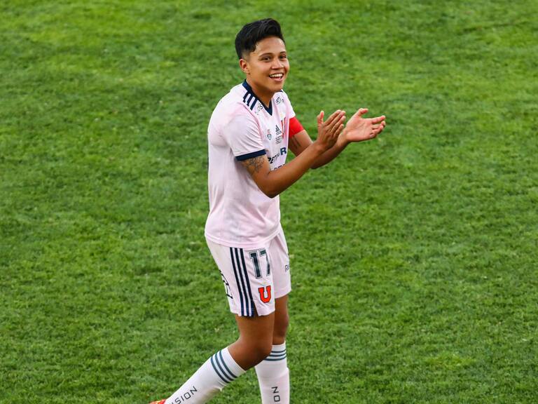Fernanda Pinilla destacó al fútbol femenino de Universidad de Chile