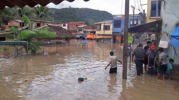 La inundación en el en el Territorio Indígena Parque Nacional Isiboro Sécure