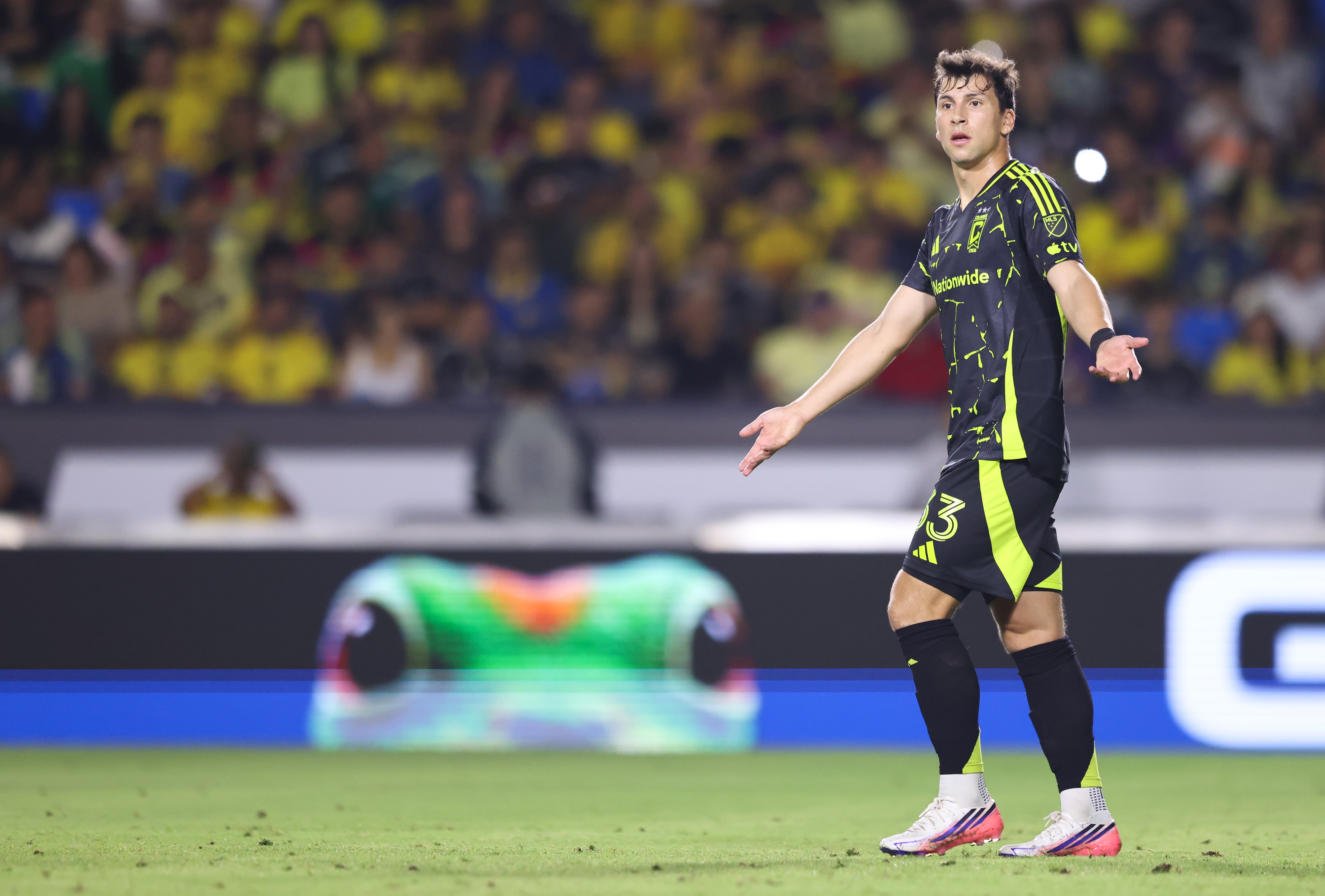 Gonzalo Tapia, a un paso de su primer título con el Columbus Crew