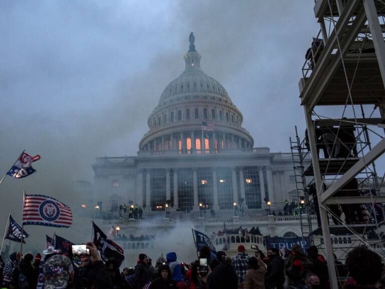 El asalto al Capitolio de EEUU en Washington