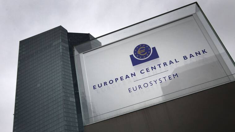 El edificio sede del Banco Central Europeo en la ciudad alemana de Frankfurt