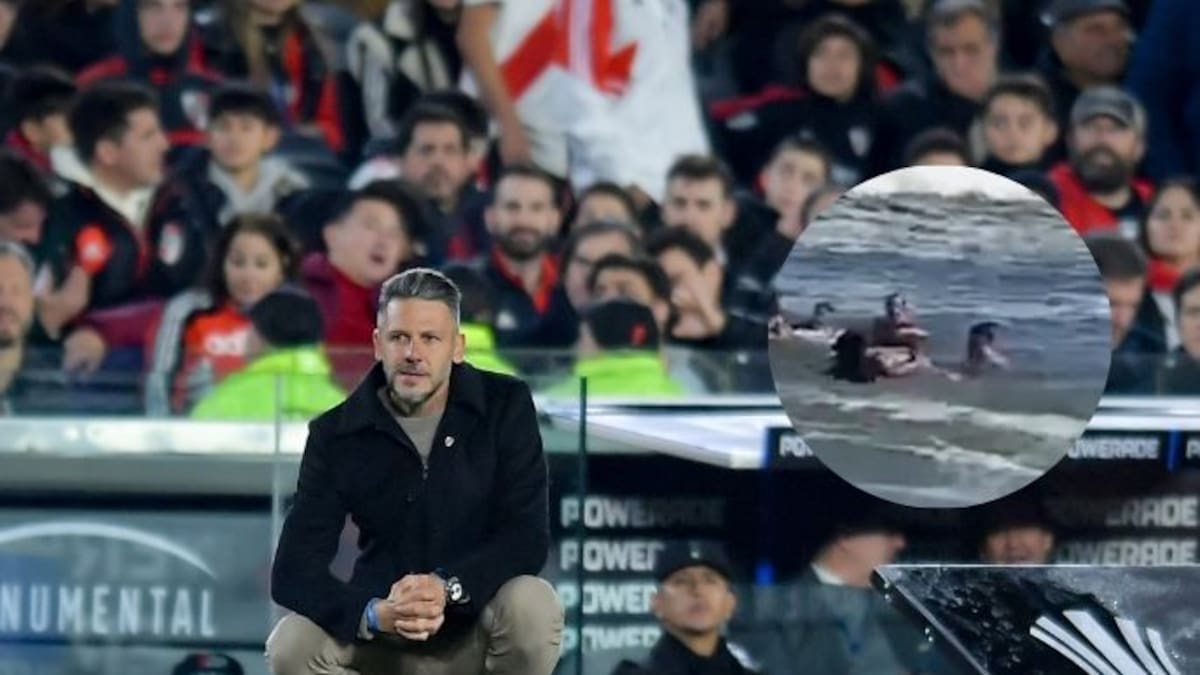 Pudo terminar en tragedia: ex DT de River Plate y su familia debieron ser rescatados por salvavidas en sus vacaciones