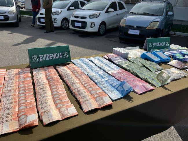 Red de prestamistas ilegales en cinco regiones