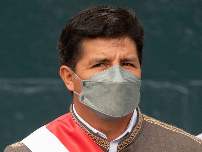 El presidente peruano Pedro Castillo