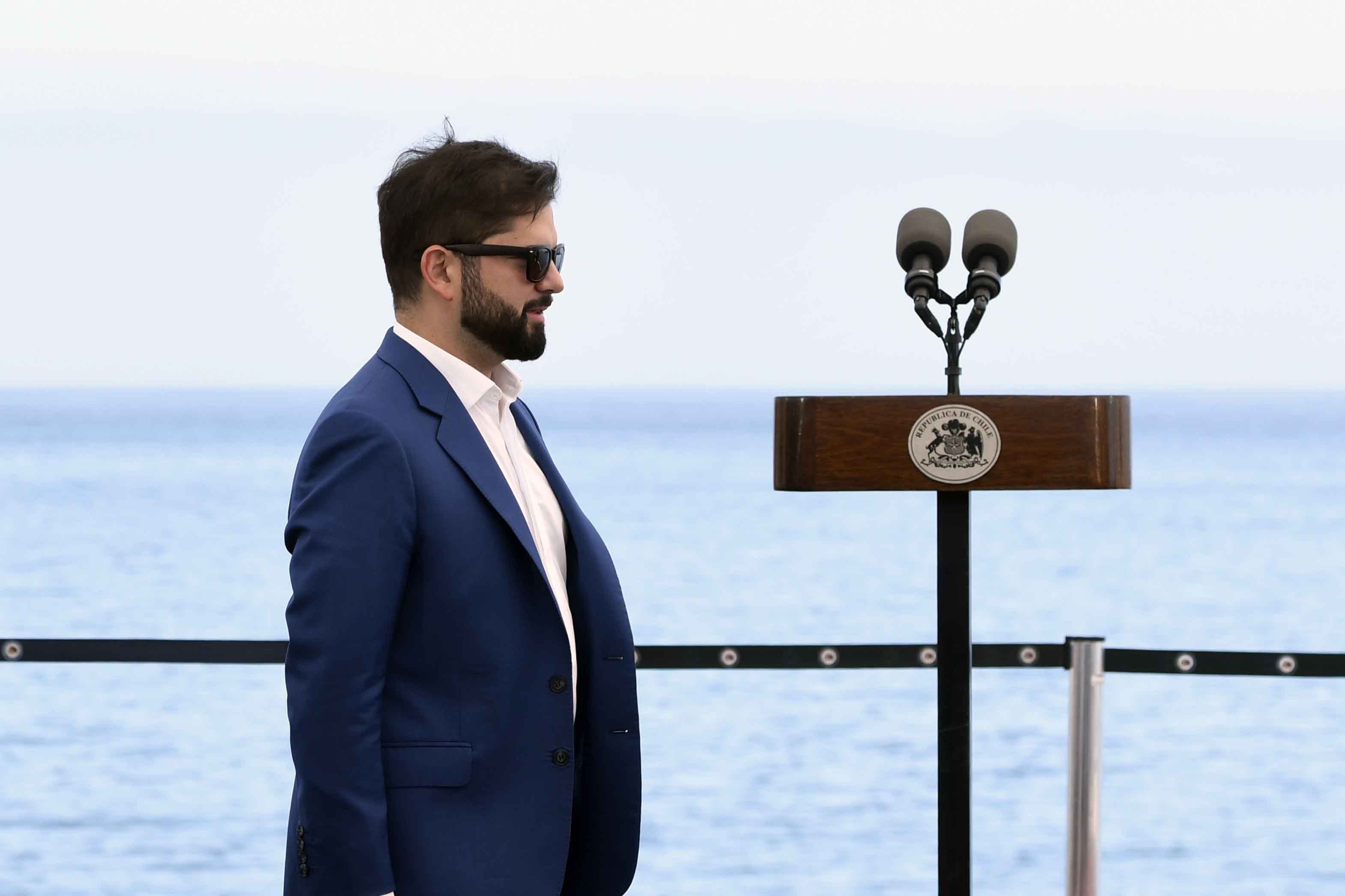 Agencia Uno | Presidente Gabriel Boric en Valparaíso