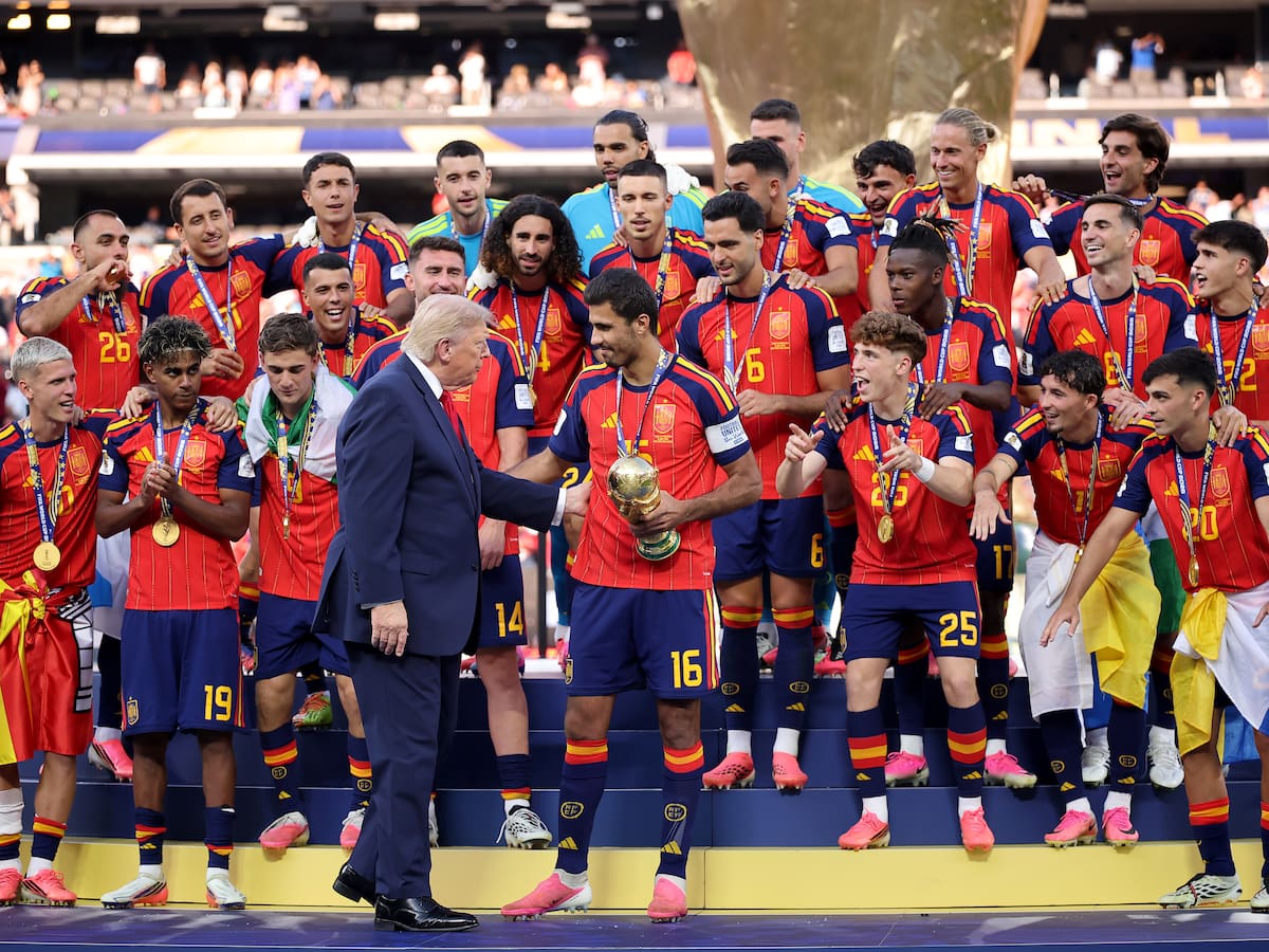 Trump casi vuelve a robarse el show en una premiación FIFA: así fue el incómodo momento durante la celebración de España