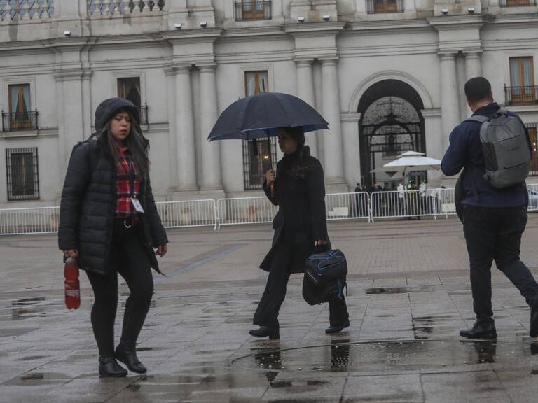 Lluvia en Santiago: ¿Cuántos milímetros caerán esta semana en la capital de la región Metropolitana?