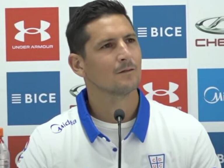 Guillermo Burdisso es presentado en la UC: "Me sorprendió para bien la calidad futbolística del equipo"