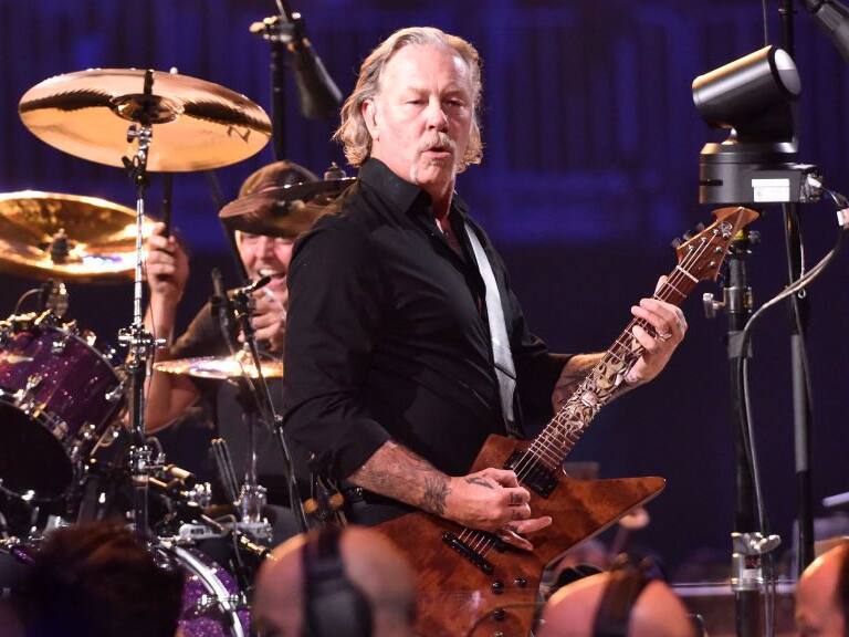 James Hetfield: «Estoy aquí como un ejemplo de que la música salva vidas»