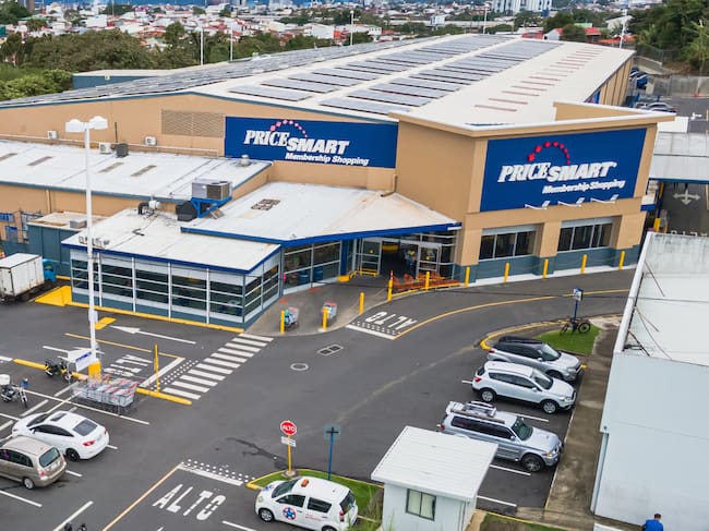 Así luce una tienda de PriceSmart en Costa Rica.
