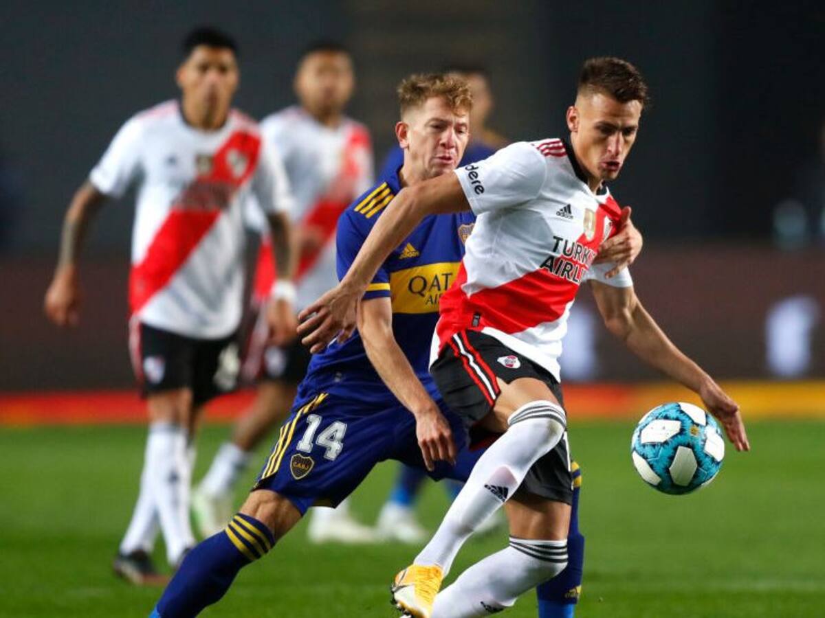 Paulo Díaz fue titular en derrota de River Plate sobre Boca Juniors por la Copa Argentina 2021