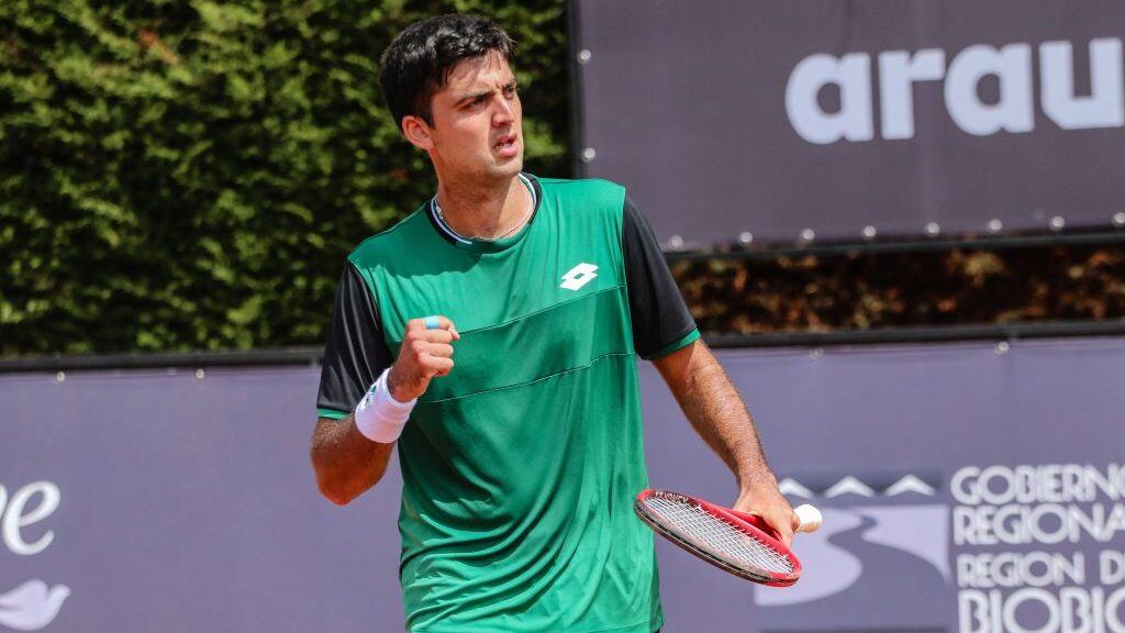 17 de Febrero de 2021 / CONCEPCION
Tomas Barrios se enfrenta a Federico Coria , en ATP Challenger de Concepcion, durante el estado de catastrofe de la pandemia covid-19
FOTO: RODRIGO GAJARDO / AGENCIAUNO
