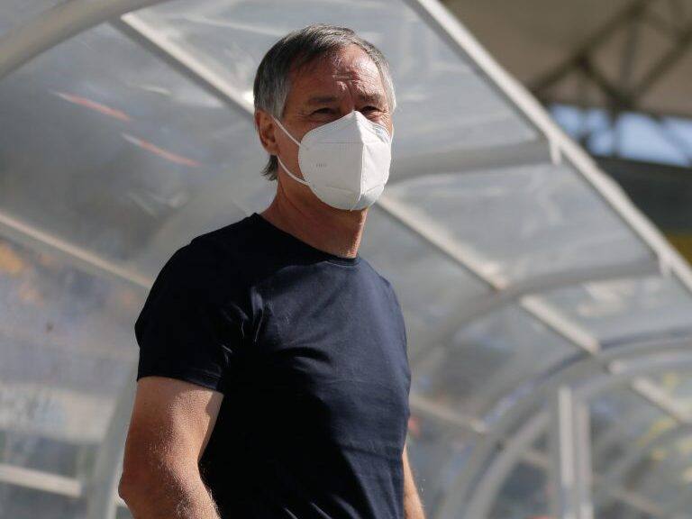 14 de Febrero del 2020/ConcepcinDt de Universidad Catolica Ariel Holan ,durante el partido valido por la Trigsima cuarta fecha del Campeonato Nacional AFP PlanVital 2020, entre Universidad de Concepcin vs Universidad Catlica, disputado en el estadio Ester Roa de Concepcin.
FOTO:JAVIER VERGARA/AGENCIA UNO