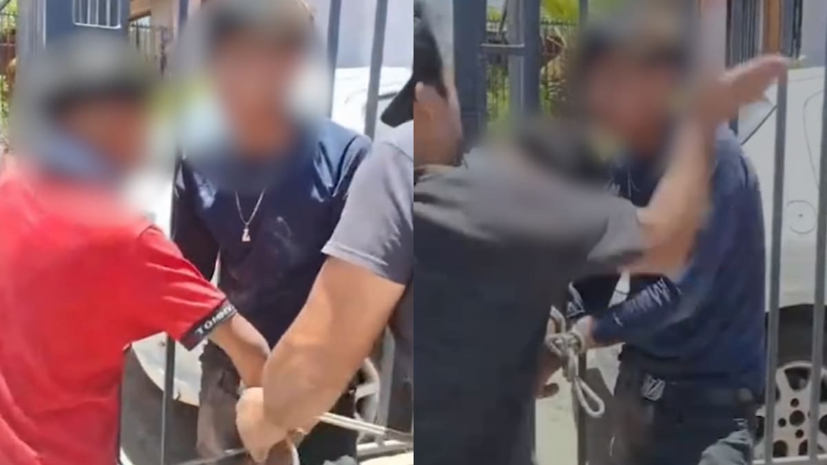 Detención ciudadana en Copiapó: adulto mayor fue apuñalado y sospechosos fueron amarrados por vecinos