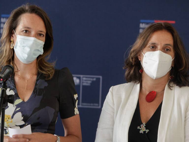 22 de Febrero de 2022/SANTIAGOLa canciller (s), Carolina Valdivia, se reúne con la futura Ministra de Relaciones Exteriores, Antonia Urrejola, para coordinar el traspaso de información de la cartera.
FOTO:LUKAS SOLIS/AGENCIAUNO