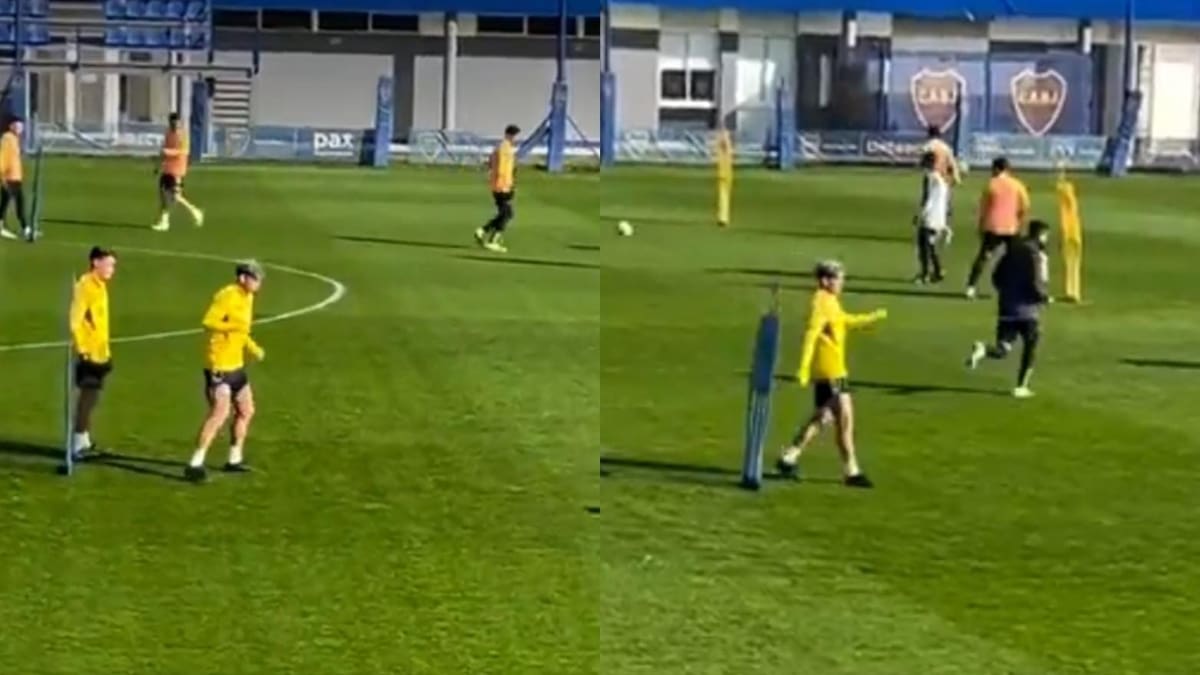 “No lo puedo creer”: Carlos Palacios se llena de críticas por video de un entrenamiento en Boca Juniors
