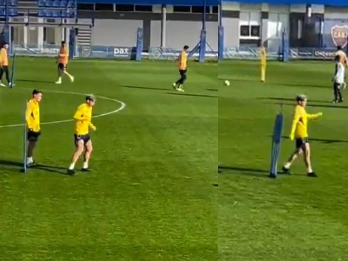 “No lo puedo creer”: Carlos Palacios se llena de críticas por video de un entrenamiento en Boca Juniors