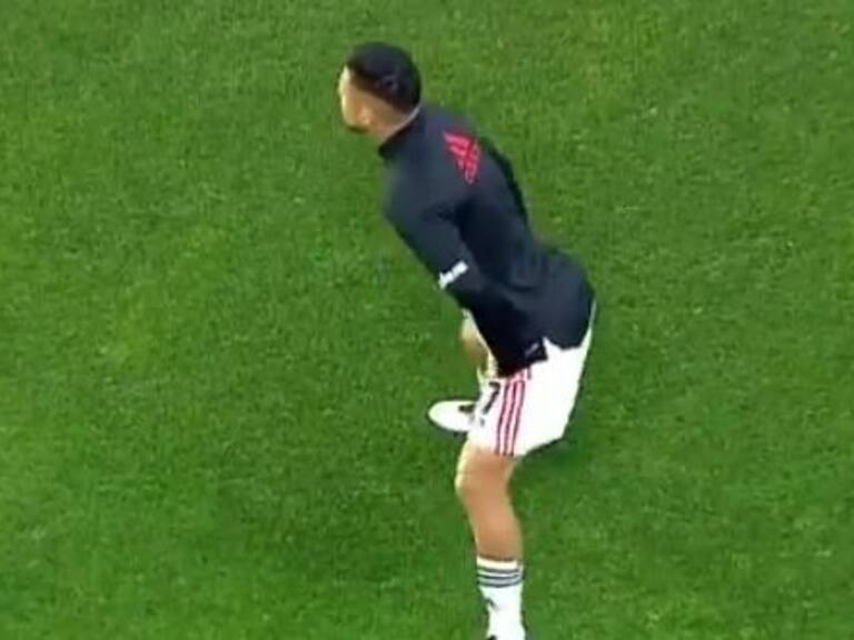 Alarma en la Roja: Paulo Díaz se lesionó en el calentamiento de River para jugar ante Estudiantes