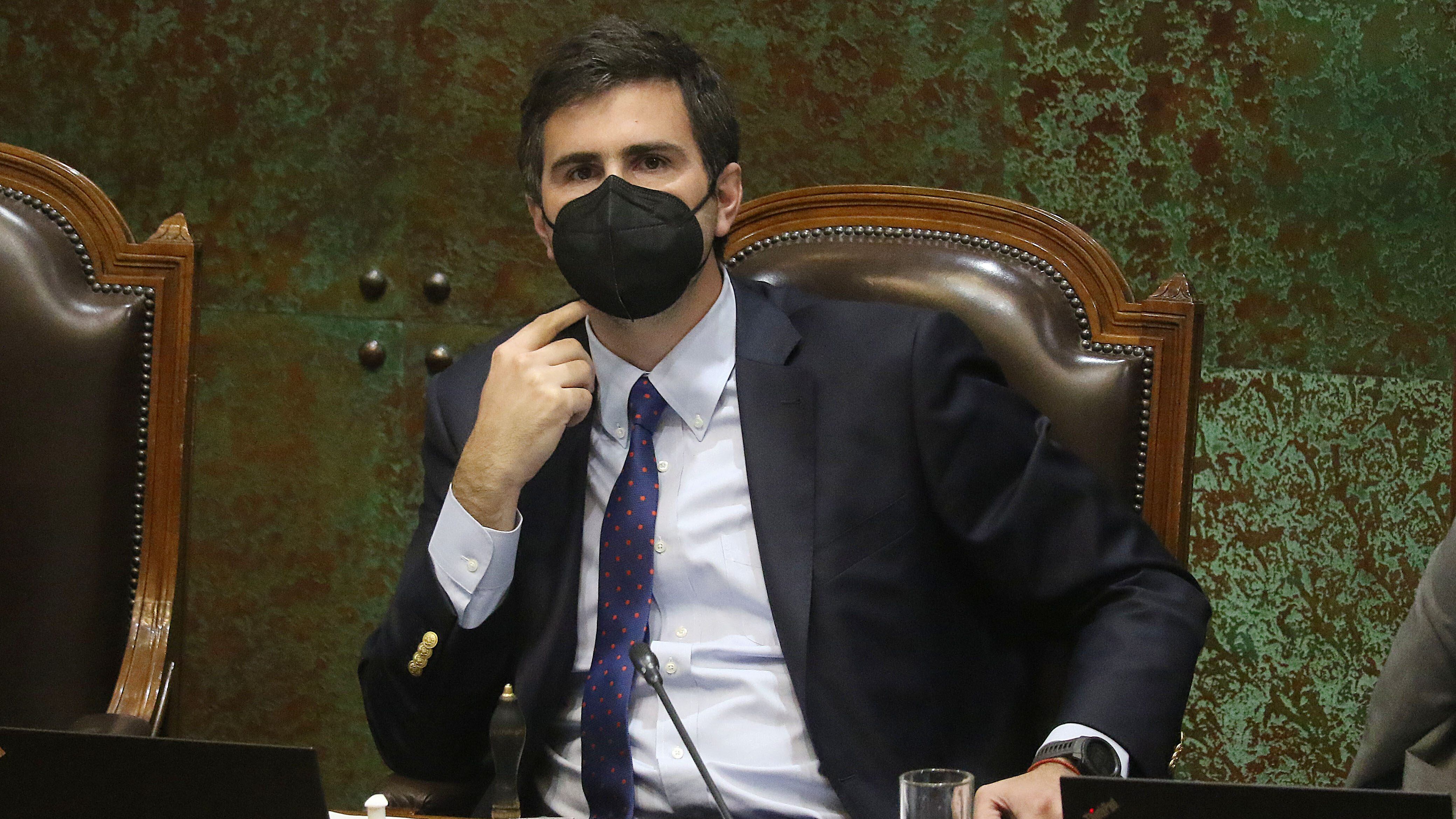 28 DE SEPTIEMBRE DE 2021/VALPARAISOEl diputado Diego Paulsen, durante la Sesión de Sala de la Cámara de Diputados, que analiza el proyecto de moción parlamentaria que despenaliza el aborto consentido por la mujer en las primeras 14 semanas de gestación.
FOTO: LEONARDO RUBILAR CHANDIA/AGENCIAUNO