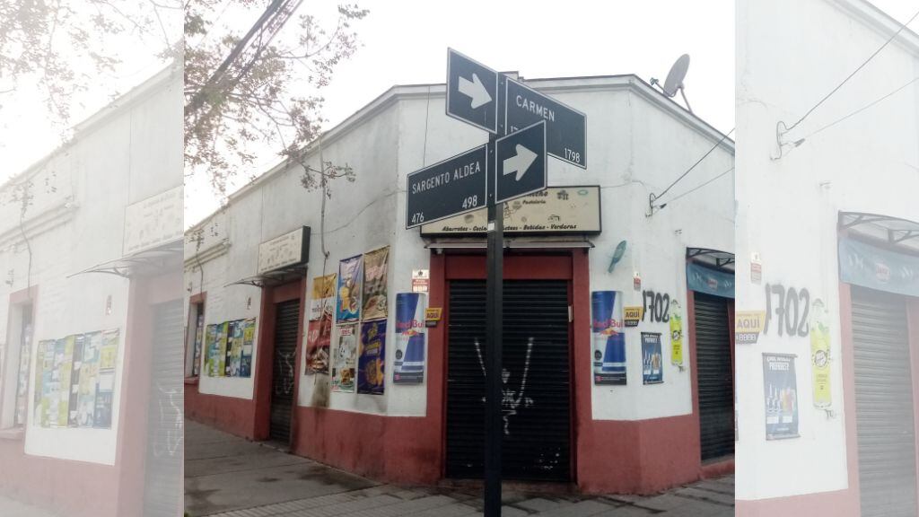 La panadería atacada. / ADN.cl
