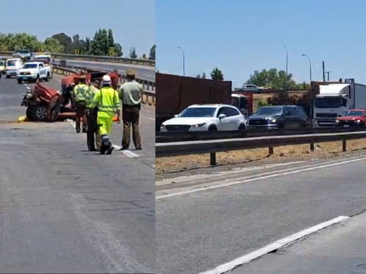 Fatal accidente de tránsito en el Maule deja a un menor de 7 años fallecido