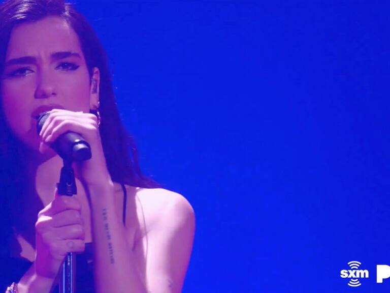 UNSPECIFIED - DECEMBER 22: In this screengrab released on December 22, Dua Lipa performs onstage during Pandora LIVE Featuring Dua Lipa on December 22, 2020. (Photo by 2020 Pandora Media LLC/Getty Images for Pandora Media)