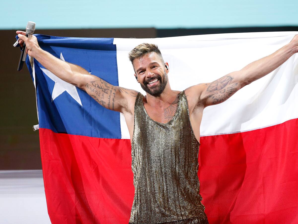 “Ricky Martin me besó en el Festival de Viña y luego todo el mundo me quería besar para probar su sabor”