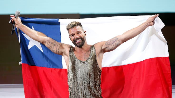“Ricky Martin me besó en el Festival de Viña y luego todo el mundo me quería besar para probar su sabor”
